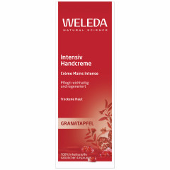 WELEDA GRANATAPFEL Intensiv Handcreme, 50 ml, Интенсивный крем для сухой кожи рук с гранатовым маслом и маслом ши, 50 мл