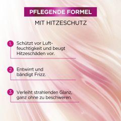 L'Oreal Paris Elvital Hitzeschutzspray Dream Length Leave-In Anti-Frizz, 150 ml, Несмываемый термозащитный спрей для длинных волос, против пушения и воздействия влажности, 150 мл