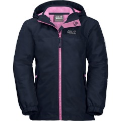 Jack Wolfskin 3 in 1 Winterjacke ICELAND fur Madchen Зимняя куртка 3 в 1 ИСЛАНД для девочки