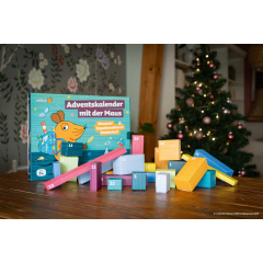 Franzis Die Maus Adventskalender 2026 mit 24 Experimenten und Bastelideen, Адвент-календарь FRANZIS Die Maus 2026 с 24 опытами, играми и поделками, от 7 лет
