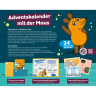 Franzis Die Maus Adventskalender 2026 mit 24 Experimenten und Bastelideen, Адвент-календарь FRANZIS Die Maus 2026 с 24 опытами, играми и поделками, от 7 лет