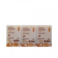 Lixone Coco Jabon 100% Natural 3 X 125 Gr  Coco Jabon 100% натуральный 3 х 125 гр