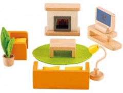 HAPE Vier-Jahreszeiten-Haus Zubehor Wohnzimmer Гостиная с аксессуарами для дома Four Seasons