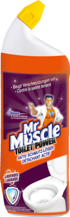 Mr. Muscle туалет  Power Aktiv Schmutz-Löser, 750 мл