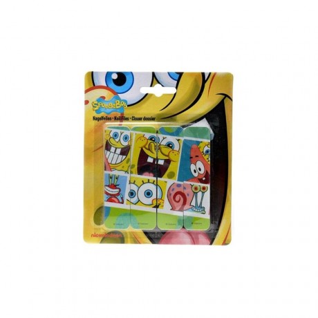 SpongeBob Korperpflege Nagelfeilen Пилочка для ногтей, 4 Stk.