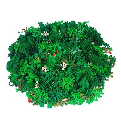LEGO LEGO Grunzeug Mix - 250x - Pflanzen, Blatter, Bambus  Neu LEGO Green Stuff Mix — 250x — Растения, Листья, Бамбук Новинка