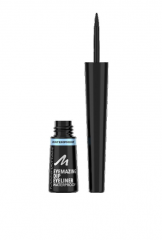 MANHATTAN Cosmetics Подводка для глаз водостойкая чёрная Dip Black 1010N, 2,5 мл