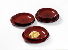 Ritzenhoff &amp; Breker Ritzenhoff &amp; Breker Speiseset 8-tlg. GAMBIA rot/ schwarz Обеденный набор Ritzenhoff &amp;amp; Breker 8 предметов. ГАМБИЯ