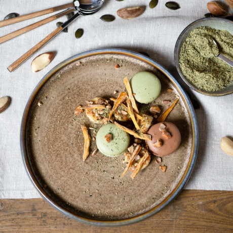 Moritz & Moritz Moritz & Moritz Tafelservice braun 18-tlg. Reaktiv braun Обеденный сервиз Moritz & Moritz коричневый, 18 предм. Реактивный