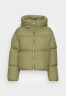 Tommy Hilfiger PUFFER JACKET Down jacket olive PUFFER JACKET Пуховик оливковое