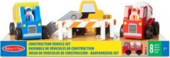 Melissa  Doug Baustellenfahrzeuge aus Holz Строительные машины из дерева