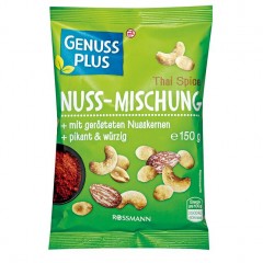 GENUSS PLUS Nuss-MischungThai Spice 150 г
