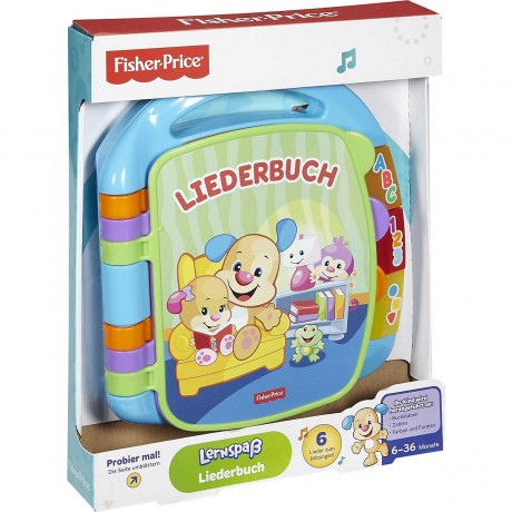 Mattel Fisher-Price Lernspass Liederbuch (blau) Обучающий песенник Fisher-Price (синий)