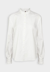 Tommy Hilfiger TONE FRILL RGL  Button-down blouse ecru TONE FRILL RGL Блузка на пуговицах экрю
