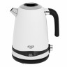JUNG JUNG Wasserkocher ADLER AD1295W Wasserkocher mit Temperatureinstellung Digital Kettle, 1.7 l, 2200 W, Edelstahl LCD Display 360° Basis, Wasserkessel Wasser kochen Kettle Чайник JUNG Чайник ADLER AD1295W с регулировкой температуры, цифровой чайник, 1