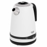 JUNG JUNG Wasserkocher ADLER AD1295W Wasserkocher mit Temperatureinstellung Digital Kettle, 1.7 l, 2200 W, Edelstahl LCD Display 360° Basis, Wasserkessel Wasser kochen Kettle Чайник JUNG Чайник ADLER AD1295W с регулировкой температуры, цифровой чайник, 1