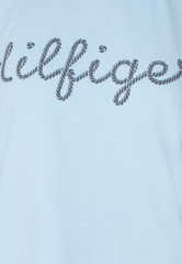 Tommy Hilfiger ROPE PUFF Print T-shirt vessel blue ROPE PUFF Футболка с принтом сосуд синий