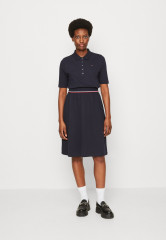 Tommy Hilfiger POLO DRESS Day dress desert sky ПЛАТЬЕ-ПОЛО Повседневное платье небо пустыни