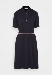 Tommy Hilfiger POLO DRESS Day dress desert sky ПЛАТЬЕ-ПОЛО Повседневное платье небо пустыни