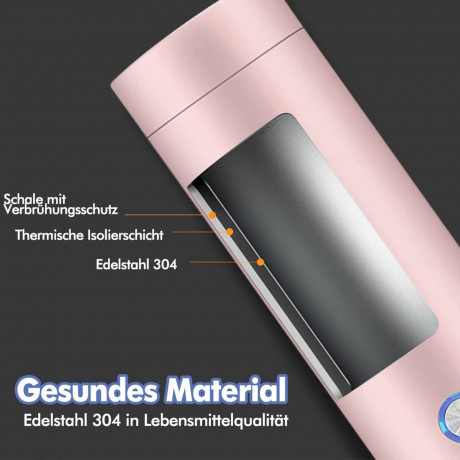 Aoucheni Aoucheni Reise-Wasserkocher Tragbarer Wasserkocher 5 Minuten Kochen, 400 ml, Schnellheizfunktion Aoucheni Travel Kettle Портативный чайник, 5 минут кипячения, 400 мл, функция быстрого нагрева