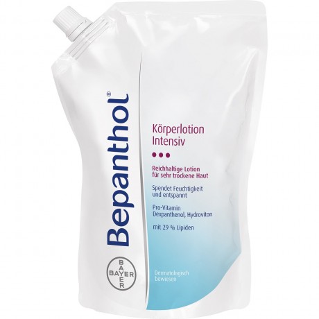 Bepanthol Intensiv Korperlotion Nachfullbtl.  Сумка с интенсивным лосьоном для тела.
