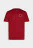 Tommy Hilfiger SHADOW TEE UNISEX Print T-shirt arizona red SHADOW TEE UNISEX Футболка с принтом аризона красный
