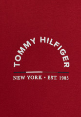 Tommy Hilfiger SHADOW TEE UNISEX Print T-shirt arizona red SHADOW TEE UNISEX Футболка с принтом аризона красный