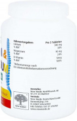 ‎NEW NORDIC Kids Calcium &amp; Magnesium Кидс Витамины с Кальцием, Магнием и D3 для детей от 3 лет, со вкусом ягод, 180 жевательных таблеток