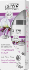 Lavera Serum straffend 3fach Hyaluron & Bakuchiol, 30 ml, Лавера Укрепляющая Сыворотка для лица с маслом Караньи и Белым Чаем, 30 мл