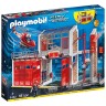 PLAYMOBIL PLAYMOBIL 2er Set: 9462 Grosse Feuerwache + 9466 Feuerwehr-Truck PLAYMOBIL Набор из 2 предметов: Большая пожарная станция 9462 + Пожарная машина 9466