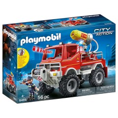 PLAYMOBIL PLAYMOBIL 2er Set: 9462 Grosse Feuerwache + 9466 Feuerwehr-Truck PLAYMOBIL Набор из 2 предметов: Большая пожарная станция 9462 + Пожарная машина 9466