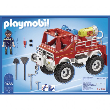 PLAYMOBIL PLAYMOBIL 2er Set: 9462 Grosse Feuerwache + 9466 Feuerwehr-Truck PLAYMOBIL Набор из 2 предметов: Большая пожарная станция 9462 + Пожарная машина 9466