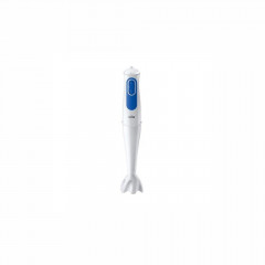 Braun Braun Stabmixer Braun MQ 3000 Stabmixer 700 W kabelgebunden, mit Mixbecher Weiss, Blau, 700 W  Ручной блендер Braun Ручной блендер Braun MQ 3000 700 Вт сетевой, со стаканом для смешивания белый, синий, 700 Вт