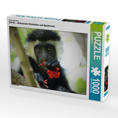 CALVENDO Puzzle CALVENDO Puzzle Zeit fur... afrikanische Weisheiten und Sprichworte Пазл CALVENDO Puzzle Time for... Африканская мудрость и пословицы