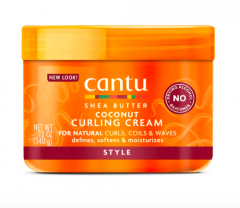 Cantu Shea Butter Coconut Curling Cream Locken Creme 3 st Канту Крем для вьющихся волос с кокосом и маслом Ши (Карите), 3 штуки х 340 г