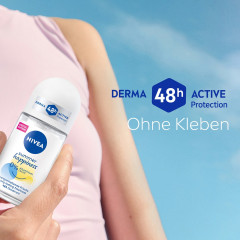 NIVEA Summer Happiness Deodorant Roll-On, 50 ml, Нивеа Дезодорант ролик, летний аромат, 0% алюминия, 48ч защита, 50 мл