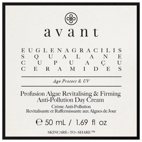 Avant Skincare Avant Pflege Age Protect + UV Profusion Algae Revitalising & Firming Anti-Pollution Day Cream  Avant Care Age Protect + UV Profusion Algae Восстанавливающий и укрепляющий дневной крем против загрязнения