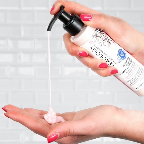 Teaology Peach Tea Milk-To-Oil Double Cleanser Двойное очищающее молочко-масло с персиковым чаем