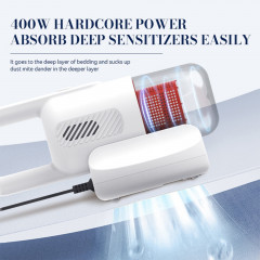 IBETTER IBETTER Akku-Handstaubsauger Matratzenreinigungsgerat,Milben Handstaubsauger,Handstaubsauger, 4500Pa Staubsauger,UV-C Sterilisation,HEPA Filter,Fur Allergiker, entfernt 99,9% Aller Milben,fur Matratzen,Sofas und Betten  Беспроводной ручной пылесос