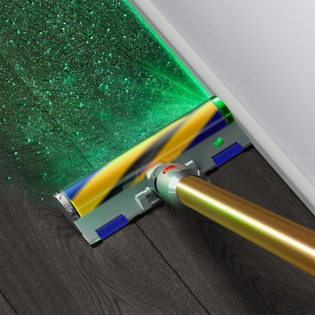 DYSON DYSON Akku-Hand-und Stielstaubsauger Dyson V15 Detect Absolute, 660 W, 2 Bodendusen und 2 weitere Zubehorteile Беспроводной ручной пылесос DYSON Dyson V15 Detect Absolute, 660 Вт, 2 насадки для пола и 2 других аксессуара