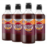 SodaStream Syrup Schwip Schwap Zero 440ml x 4st, Сироп для газированной воды, без сахара, концентрат напитка со вкусом колы и апельсина, 440мл х 4шт