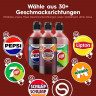 SodaStream Syrup Schwip Schwap Zero 440ml x 4st, Сироп для газированной воды, без сахара, концентрат напитка со вкусом колы и апельсина, 440мл х 4шт