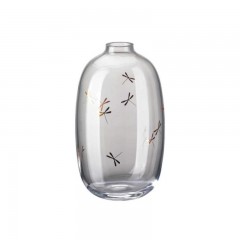 Rosenthal Rosenthal Heritage Turandot Klar Gold Vase Glas h: 15 cm Rosenthal Heritage Turandot Ваза из прозрачного золота Стеклянная высота: 15 см