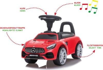 Jamara Rutscher Mercedes-Benz AMG GT rot Райдер Mercedes-Benz AMG GT красный