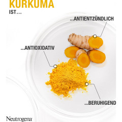 Neutrogena Curcuma Clear Pflegeset, 225 ml, Neutrogena Curcuma Clear Набор очищающей пенки и увлажняющего крема для чувствительной кожи с несовершенствами, общий объём 225 мл
