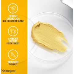 Neutrogena Curcuma Clear Pflegeset, 225 ml, Neutrogena Curcuma Clear Набор очищающей пенки и увлажняющего крема для чувствительной кожи с несовершенствами, общий объём 225 мл