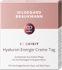 Hildegard Braukmann EXQUISIT Hyaluron Energie Creme Tag, 50 ml, Hildegard Braukmann дневной крем для лица с гиалуроновой кислотой, для зрелой и комбинированной кожи, для женщин, 50 мл
