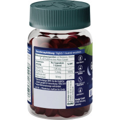 Kneipp Gute Nacht Melatonin Gummies, 30 Stueck, Kneipp жевательные пастилки «Спокойной ночи» с мелатонином, 30 шт.