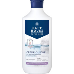 SALTHOUSE Creme-Dusche, 250 ml, SALTHOUSE крем-гель для душа Creme-Dusche с миндальным маслом, маслом авокадо, алоэ вера и минералами Мёртвого моря, 250 мл