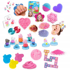 CRAZE INKEE Peppa Pig Adventskalender, CRAZE детский адвент-календарь с товарами для купания и фигурками, 24 сюрприза